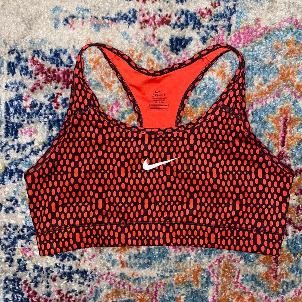 Spotted Nike Sports Bra